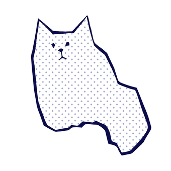 Fluffy cat, cat, fluffy, dot, JPG and PNG