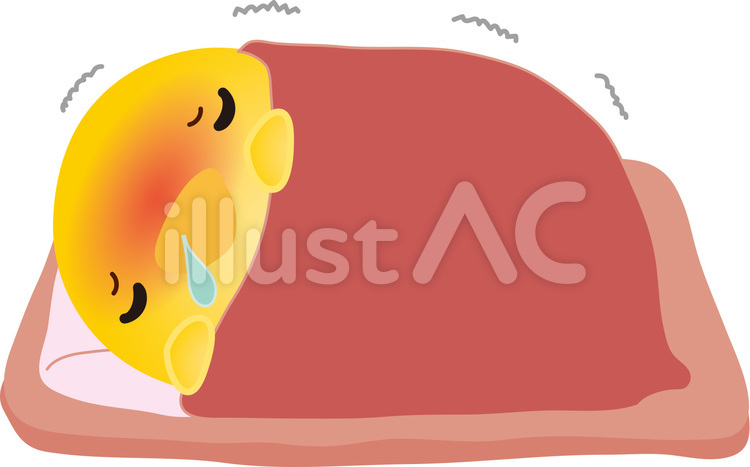 ひよこ体調不良イラスト No 無料イラストなら イラストac