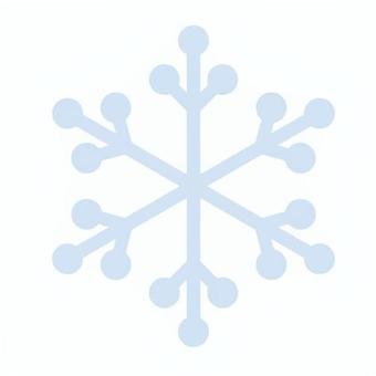 冬イラスト99 雪の結晶,結晶,冬,冷たい,寒い,シンプル,かわいい,青,12月,1月のイラスト素材