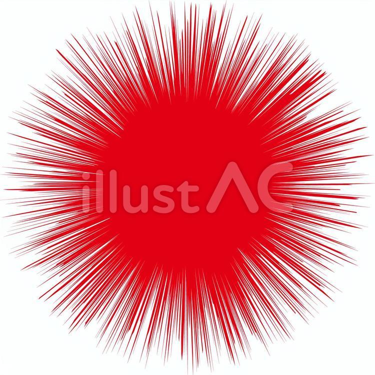 ばくだんi バクダン,チラシ,爆発のイラスト素材