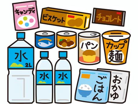 3公升水和醃製食品, 3公升水和醃製食品, 醃製食品, 防災, 食品,