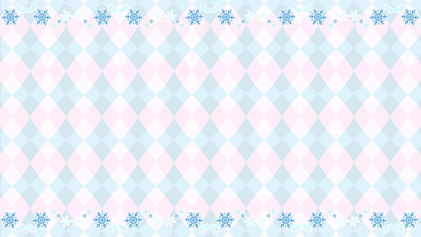 冬のイメージのスマホ背景素材 