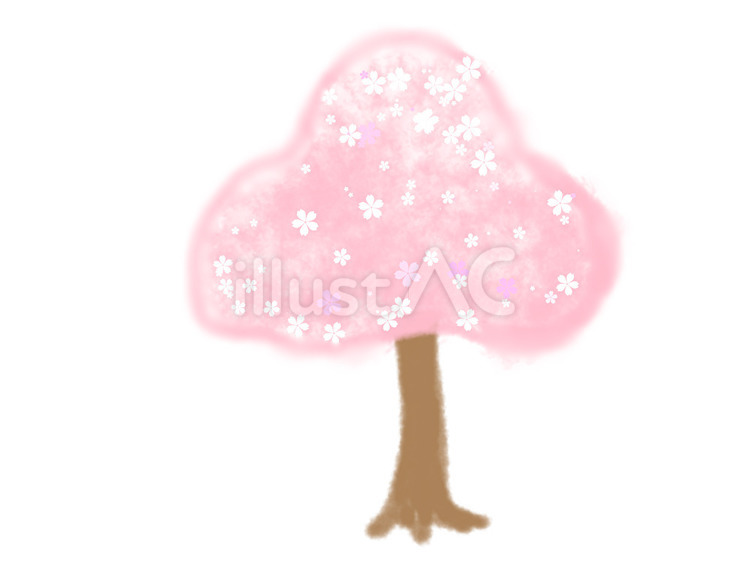 桜の木 桜,ピンク,花のイラスト素材