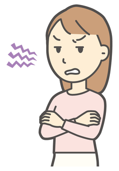  ロングヘア女性-142-バスト