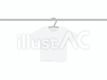 ハンガー干しTシャツ