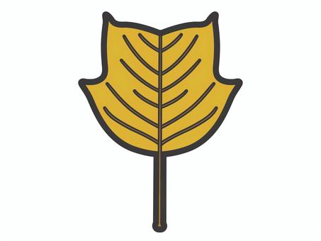 ユリノキの葉02