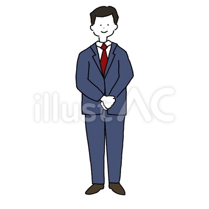 スーツの男性