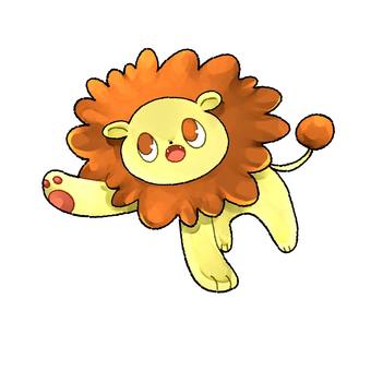 Illustration, lion, animal, yuru character, 