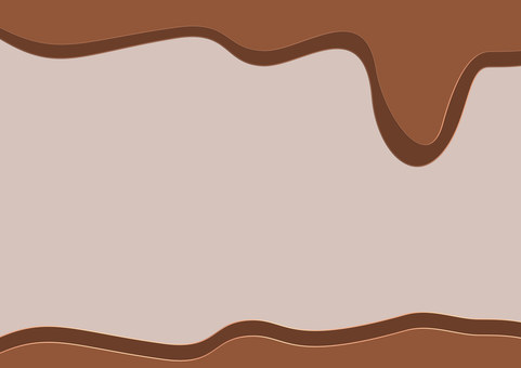 チョコレートが垂れてくる背景素材① バレンタイン,背景,フレーム,チョコ,チョコレート,ハート,2月,バレンタインチョコ,バレンタインデー,パターンのイラスト素材