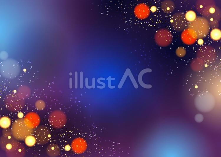 Particle250734 パーティクル,イルミネーション,青のイラスト素材