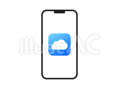 スマホクラウドアイコン