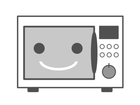 microwave with face, , JPG and PNG