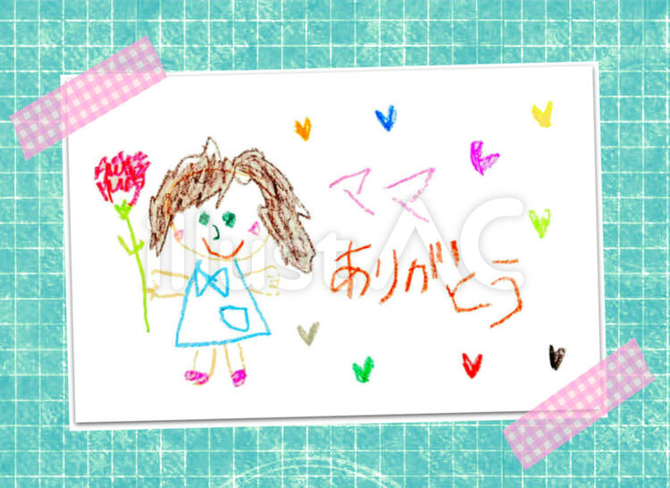 母の日 母の日,メッセージ,5月のイラスト素材