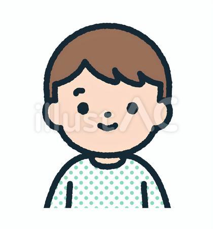 シンプルな男の子
