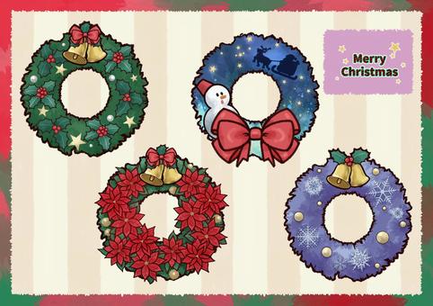 Illustration, christmas, lease, snowman, 