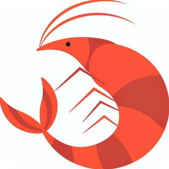 海老 えび,海老,エビ,海,甲殻類,魚介類,赤海老,食べ物,鮮魚,食品のイラスト素材