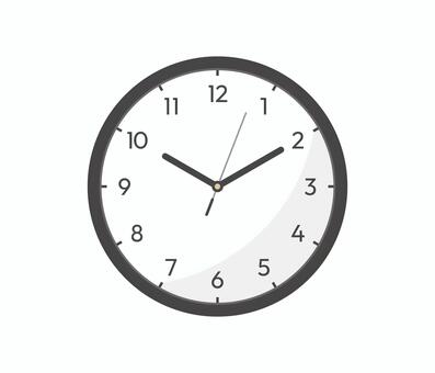 時計,フラットイラスト 時計,時間,時刻,シンプル,ベクター,アイコン,フラット,イラストのイラスト素材