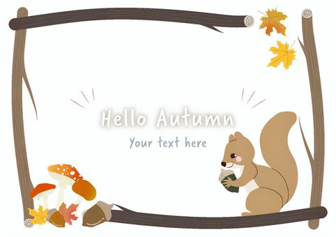 Autumn background of squirrel 1, শরৎ, শরৎ, শরত রং, JPG, PNG and AI