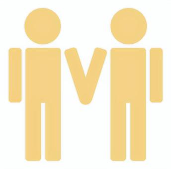 手をつなぐカップル（夫婦） カップル,夫婦,手,つなぐ,愛情,愛,シルエット,気持ち,人,行動のイラスト素材