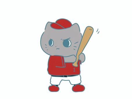 野球 バッター グレー