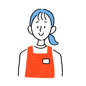 Part-time job clerk icon, part time job, clerk, icon, JPG and PNG
