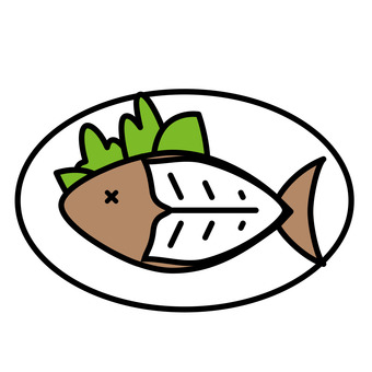 grilled fish, grilled fish, breakfast, dish, JPG and PNG