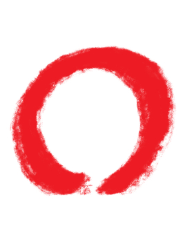 筆で書いた赤丸 赤丸,筆,筆文字,イラスト,素材,和,和風のイラスト素材