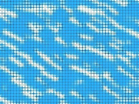 青色と白色にハーフトーンの背景壁紙素材 ハーフトーン,青色,白色,背景,壁紙,スクリーントーン,ドット,柄,模様,テクスチャのイラスト素材