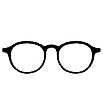 メガネフレーム(ボストン型)のイラスト メガネフレーム(ボストン型)のイラスト メガネ,フレーム,ボストン型,ファッション,眼科,視力のイラスト素材