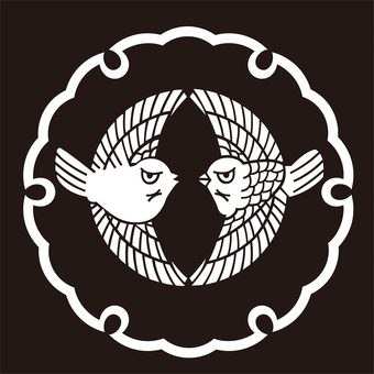 家紋 雀 家紋 雀 家紋,紋,紋章,雀,動物紋,文様,紋様,家系,血すじ,血統のイラスト素材