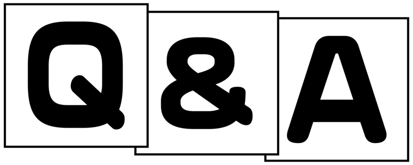 Q&Aのイラスト モノクロ q＆a,質問,回答,答え,faq,クイズ,質疑応答,アイコン,問い合わせ,アンサーのイラスト素材