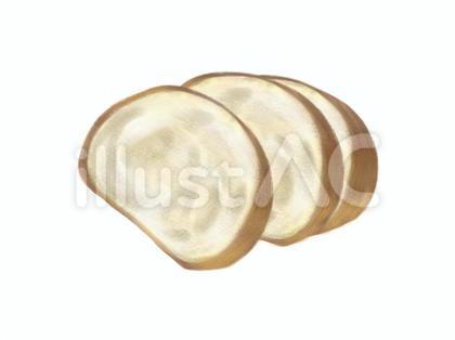 フランスパン(バゲットの輪切り)1