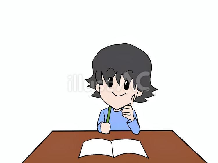計画を立てる 考える,人物,計画中のイラスト素材