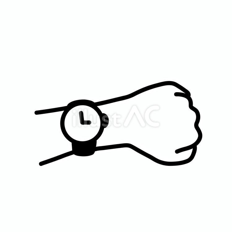 腕時計 腕時計,時計,腕のイラスト素材