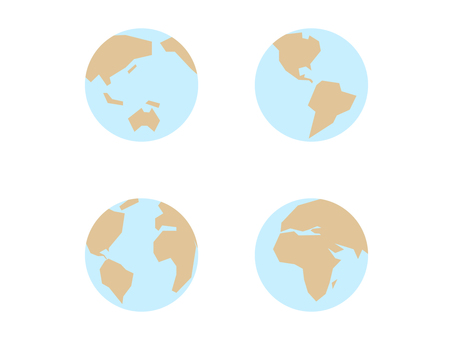 Illustration, earth, world, global, 