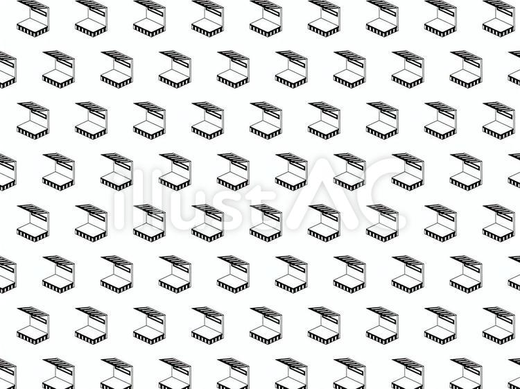 特設ステージ柄(モノクロ) 特設ステージ,メインステージ,舞台のイラスト素材