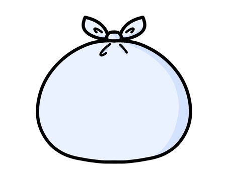 ゴミ袋　ゴミのイラスト ゴミ袋,ゴミ,ごみ収集袋,ごみ,分別,大掃除,断捨離,片付け,整理,捨てるのイラスト素材