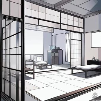 simple monotone room, , JPG