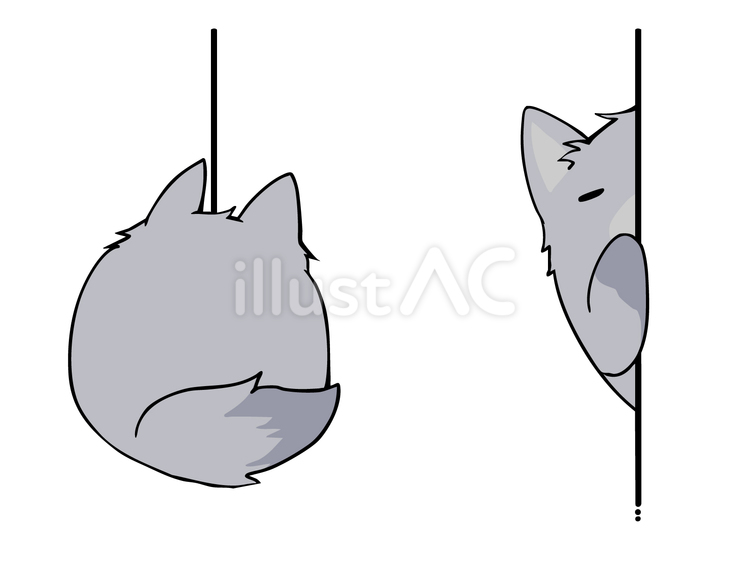 Free Vectors | A glimpse of a wolf