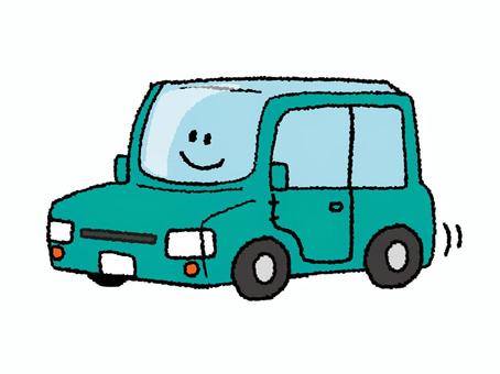 乗り物 乗り物,自動車,笑顔,ドライブ,pop調,手描き,挿絵,ワンポイント,素材,商用可のイラスト素材