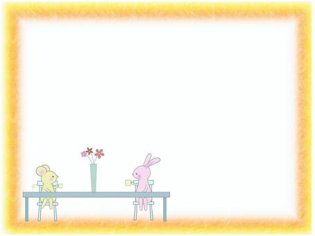兔和老鼠分開坐2, JPG 和 PNG 兔和老鼠分開坐2, , JPG 和 PNG