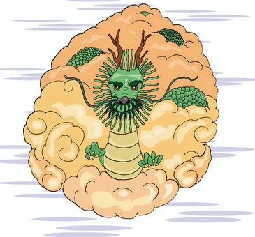 dragon and cloud, JPG, PNG and AI dragon and cloud, dragon, cloud, zodiac, JPG, PNG and AI