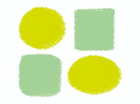 Illustration, frame, color frame, pastel, 