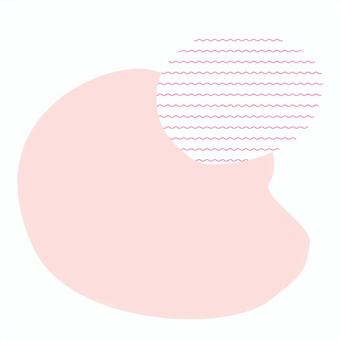 ピンクの流体シェイプのかわいいフレーム ピンクの流体シェイプのかわいいフレーム 流体,くにゃくにゃ,ふにゃふにゃ,フレーム,模様,形,抽象的,曲線,装飾,丸みのイラスト素材