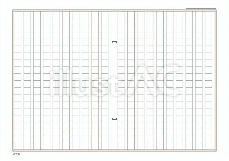 原稿用紙b 原稿用紙,原稿,用紙のイラスト素材