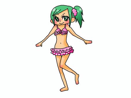 Swimwear girl, bathing suits, girl, people, JPG and PNG