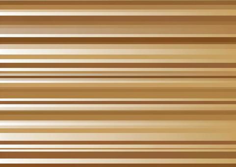 ゴールドのモダンな水平の縞模様の背景素材