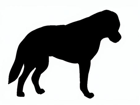 犬。。 犬,吠える,ペット,鳴く,シルエット,動物のイラスト素材