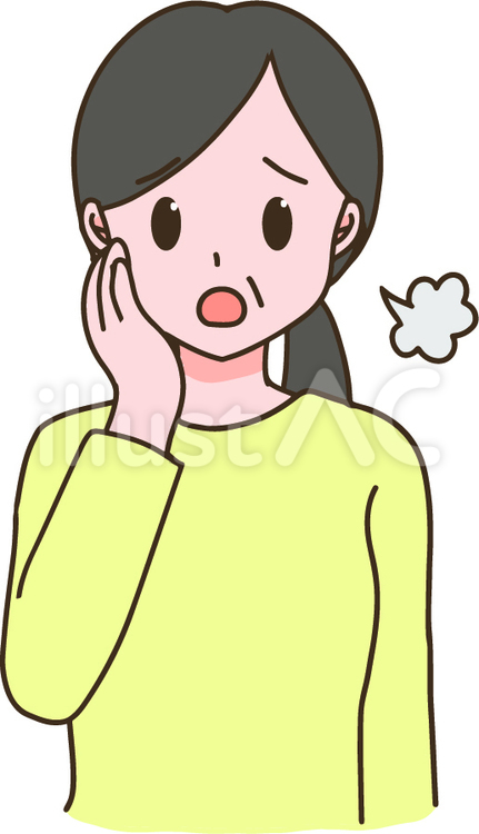 困っている主婦 主婦,中年,困るのイラスト素材