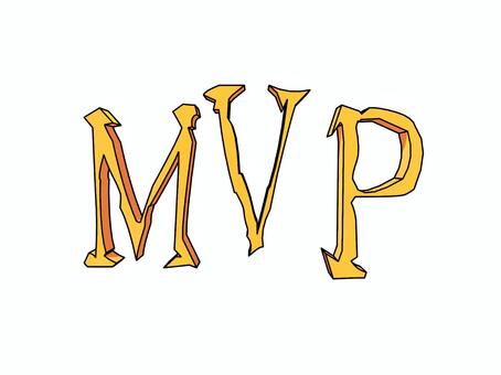 デビルなMVP mvp,賞,偉業,活躍,ヒーロー,スポーツ,グラデーション,文字,3dcg,黄色のイラスト素材